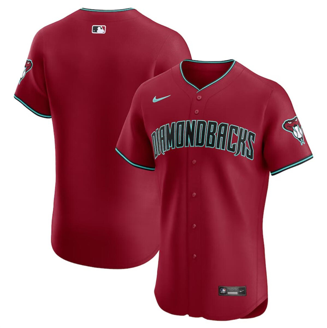 Men's Red Arizona Diamondbacks ACTIVE PLAYER Custom Flex Base Stitched Bsaeball Jersey